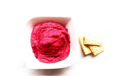 Receta de hummus de remolacha