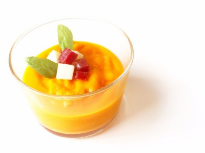 Receta salmorejo de zanahoria